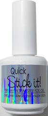 **NOW IMPROVED!!**. Quick Stick It! Foil Transfer Gel in a Bottle