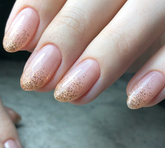 Rose Gold Glitter - Akzentz Luxio, 15ml/0.5oz