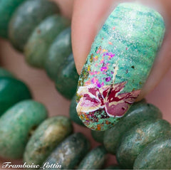 Roses Floral Garden (CjSLC-13) - Clear Jelly Stamping Plate