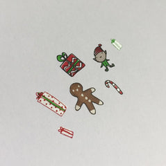 Santa's Workshop Christmas Plate (CjSC-07) - CJS Small Stamping Plate