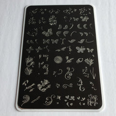 Serendipity (CjS-23) - Clear Jelly Stamping Plate