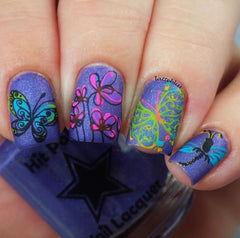 Serendipity (CjS-23) - Clear Jelly Stamping Plate