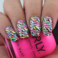 Simply Organic 1 - Uber Chic Stamping Plate