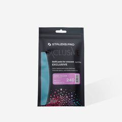 EXCLUSIVE Nail File Half Moon / Crescent Refills - Fits Expert 40 Metal Files - 50 piece