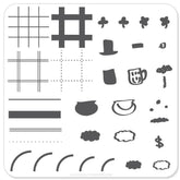 Saint Pats Pot of Gold (CjSH-01) - CJS Small Stamping Plate