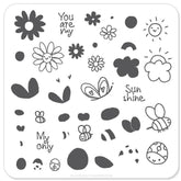 SunShine (CjS-35) - CJS Small Stamping Plate