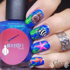 Treasures of the Sea (CjSLC-11) - Clear Jelly Stamping Plate