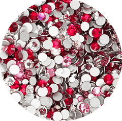 Valentines Day Vibes Pave Pack of Crystals - Preciosa