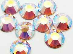 Pave Pack of Crystals - Swarovski® & Preciosa - Vintage Rose AB