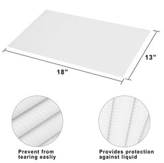 Plastic Backed Dental Bibs 125ct