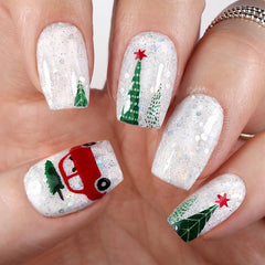 Yule Tide Christmas (CjSC-13) - Clear Jelly Stamping Plate