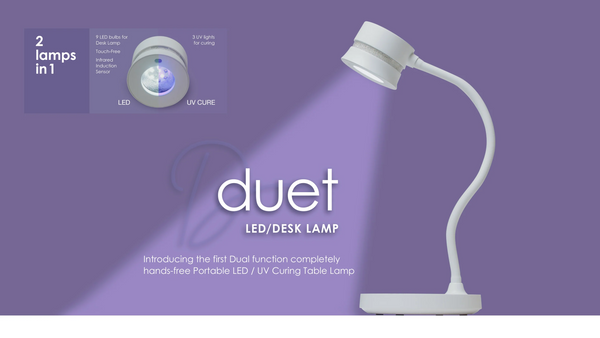 MANIPRO GLO DUET LED/UV Lamp - Great for Dual Forms or Flash Cure