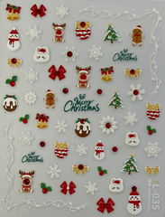 Pasties - Christmas Crystal 035