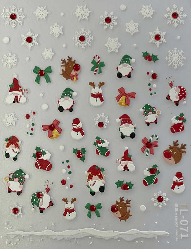 Pasties - Christmas Crystal 071