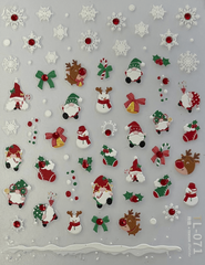 Pasties - Christmas Crystal 071