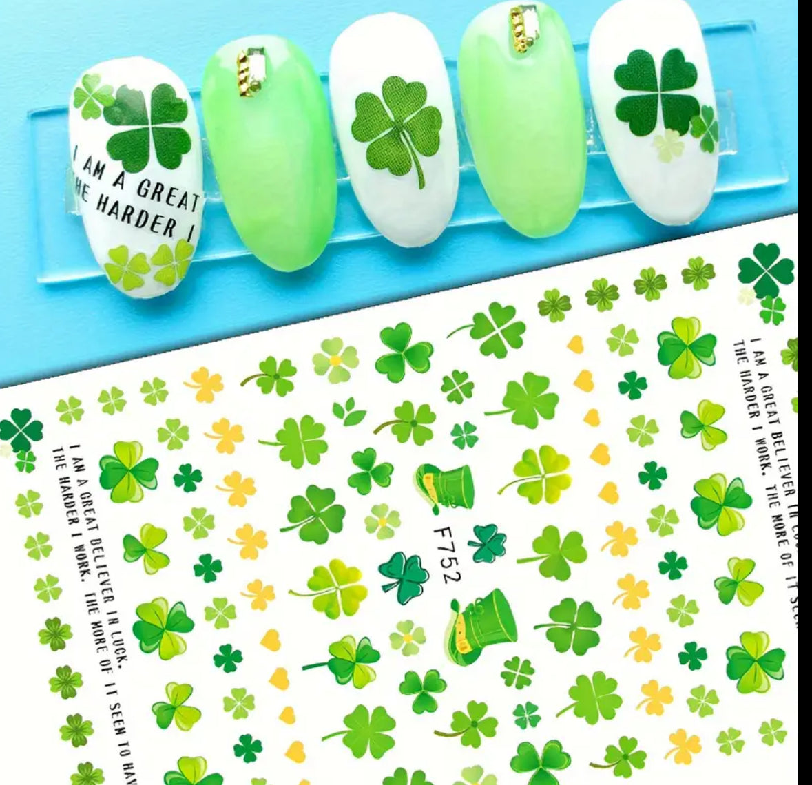 St Patrick’s Decals 3 - 752 Main image