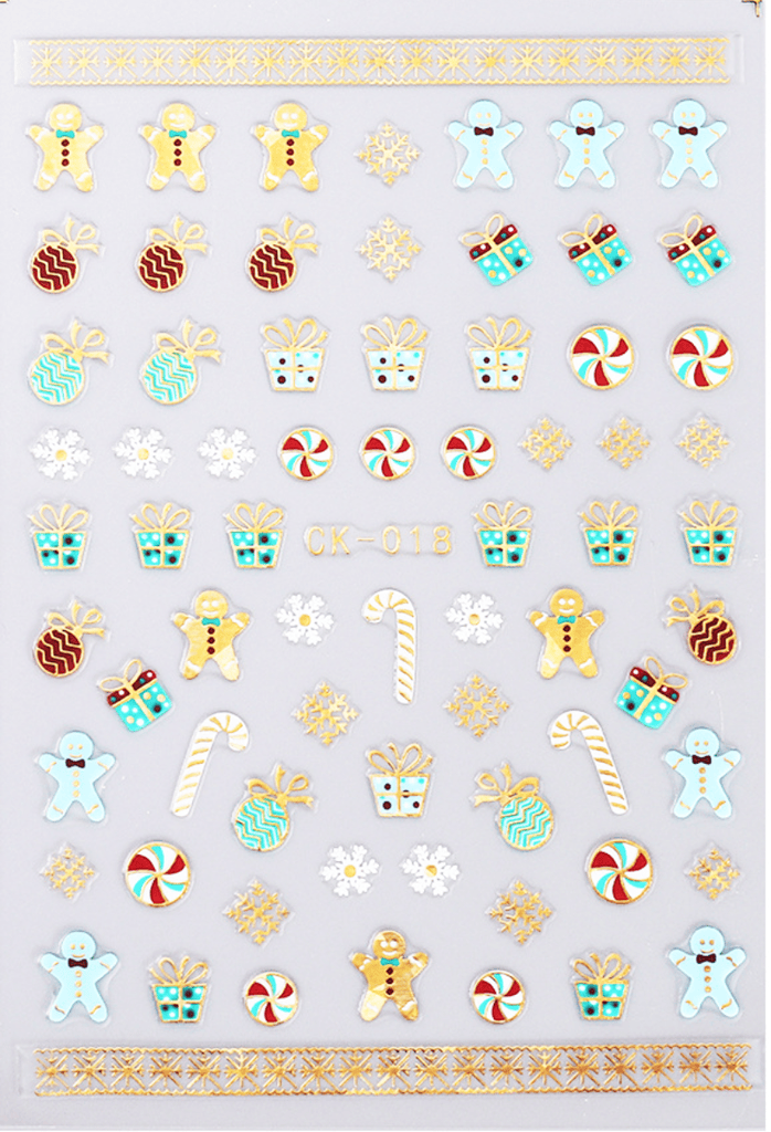 Pasties - Christmas Enamel 018 Main image