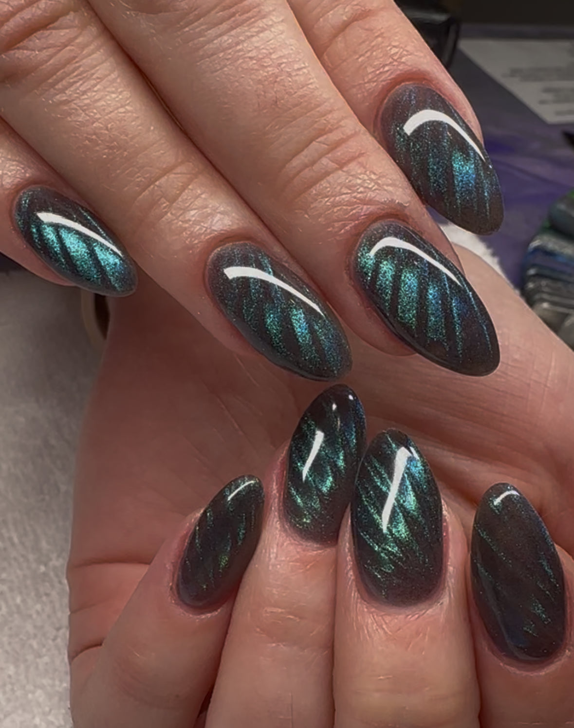 Moonstone Blackout Cats Eye Gel Polish Secondary image