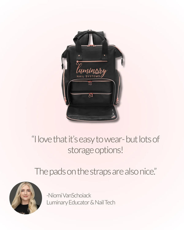 The Bag - Nail Tech's Took Kit Bag from Luminary