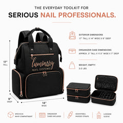 The Bag - Nail Tech's Took Kit Bag from Luminary