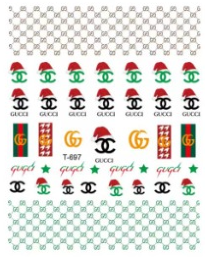 Pasties - Gucci Grinch Couture Christmas #697 Main image