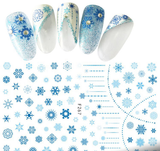 Pasties - Snowflakes Pastel Blue 267