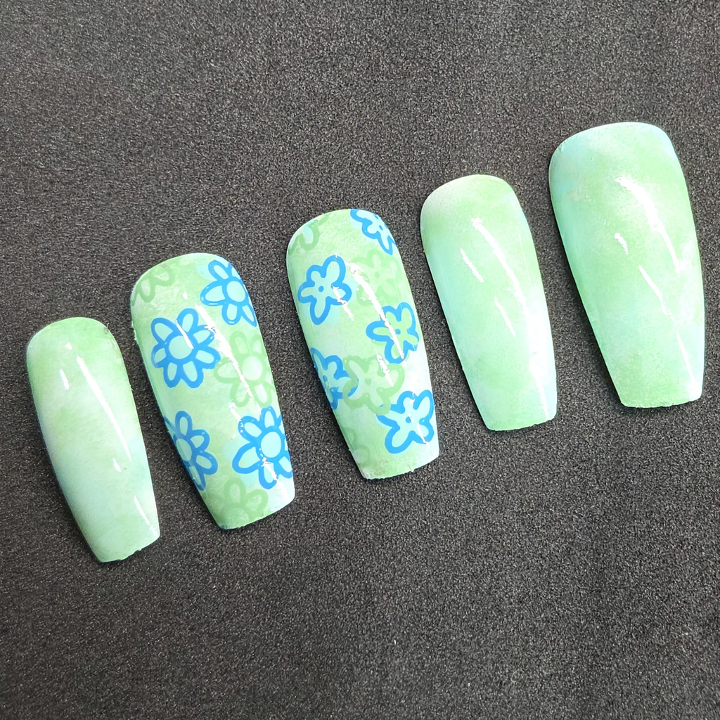 Sign Me Up! (CjS-401)  - Etched Nail Art Stamping Plate - Clear Jelly Stamping Plate