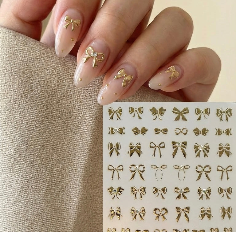 Pasties - Gold Bows