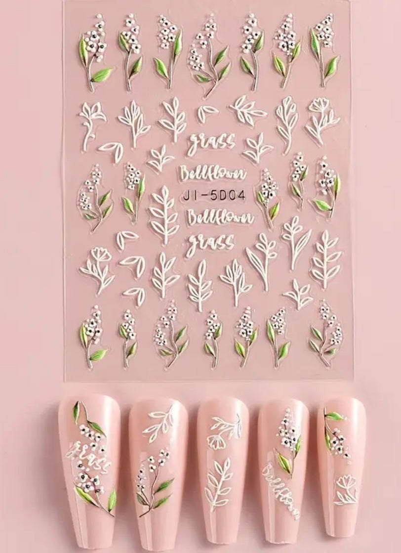 Grass Bellflowers 5D Decals - 5D04 Main image