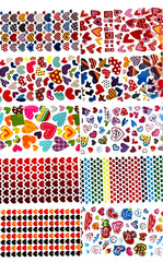 Heart Day Foil Set -  10pc