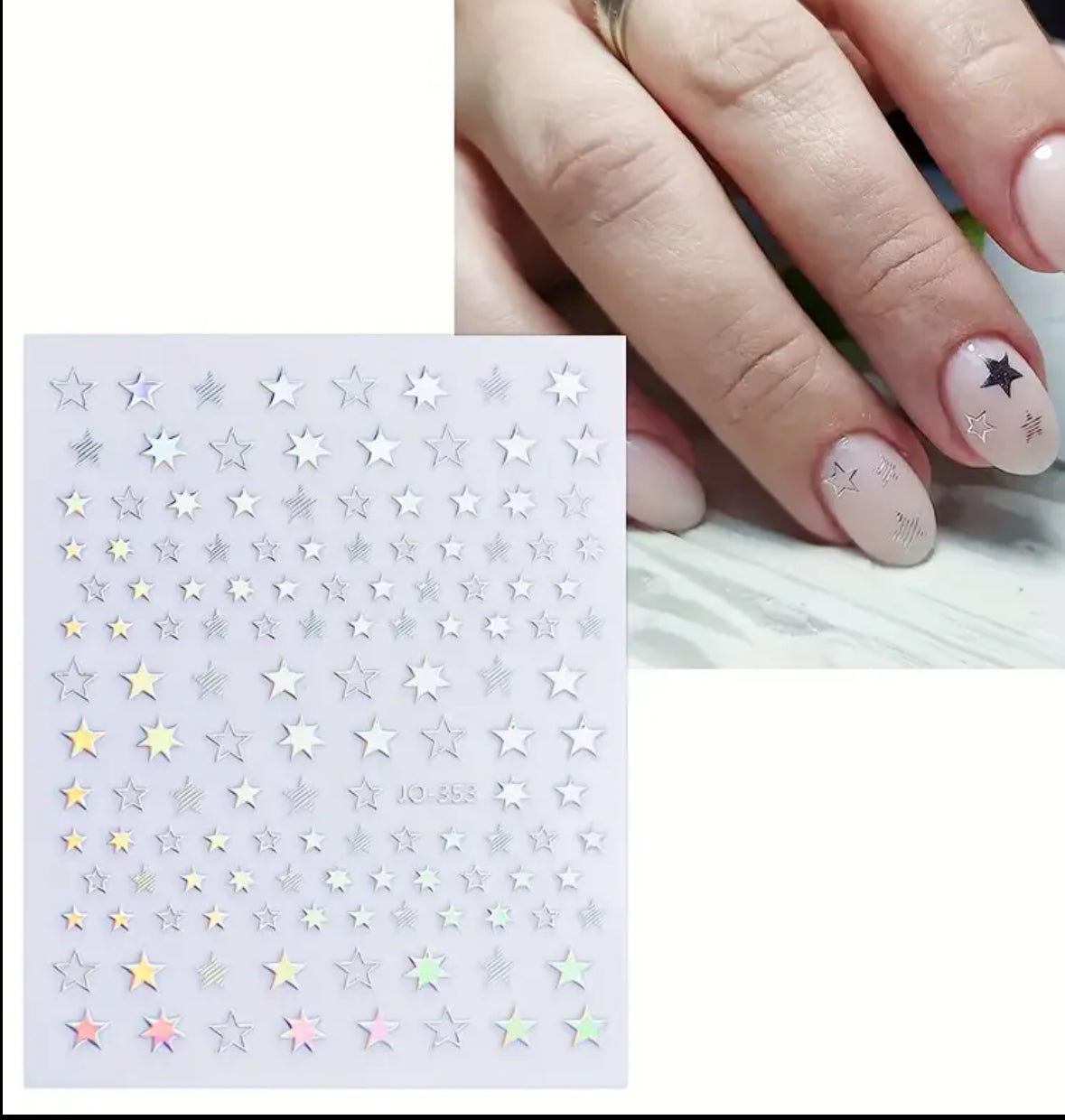 So Many Stars! HOLO Decals - 353 Main image
