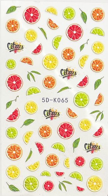 5D Textured Decals - Citrus Main image