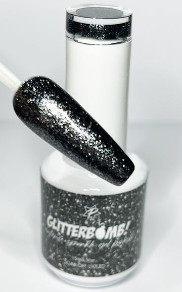 Glitter Bomb Gel Polish!  Bulletproof