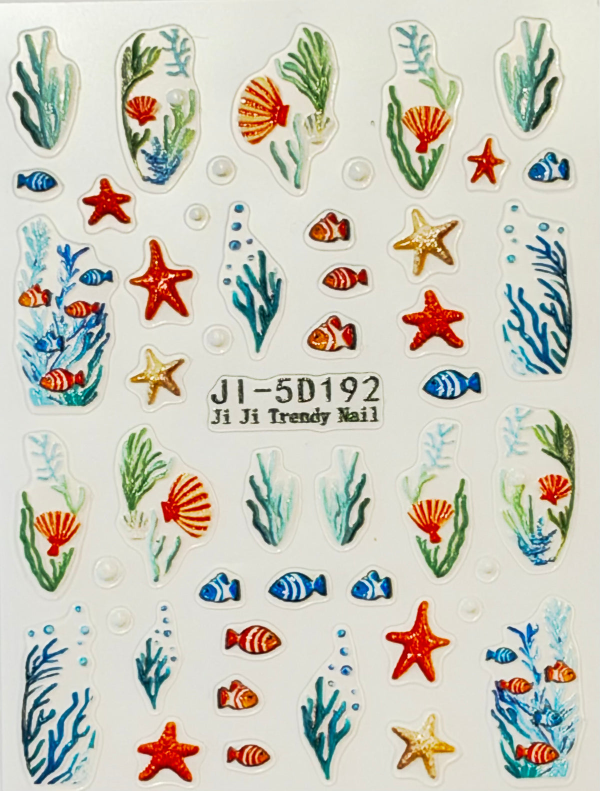 Coral and Sealife Decals - SD192
