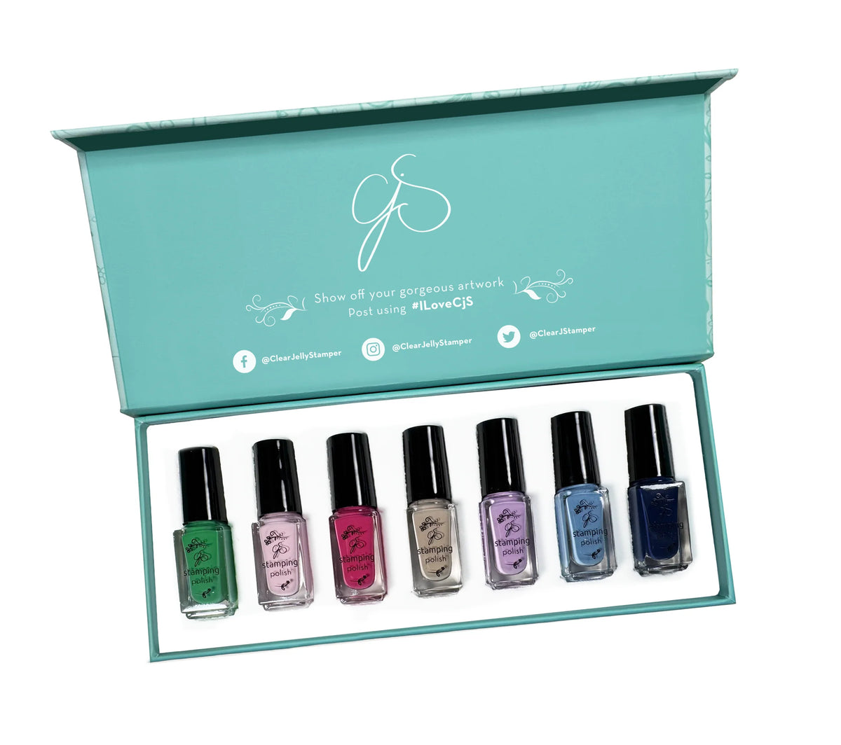 Enchanted  - Stamping Polish Kit (5 Colors)