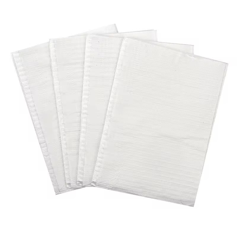 Plastic backed disposable table towels - 100ct Secondary image