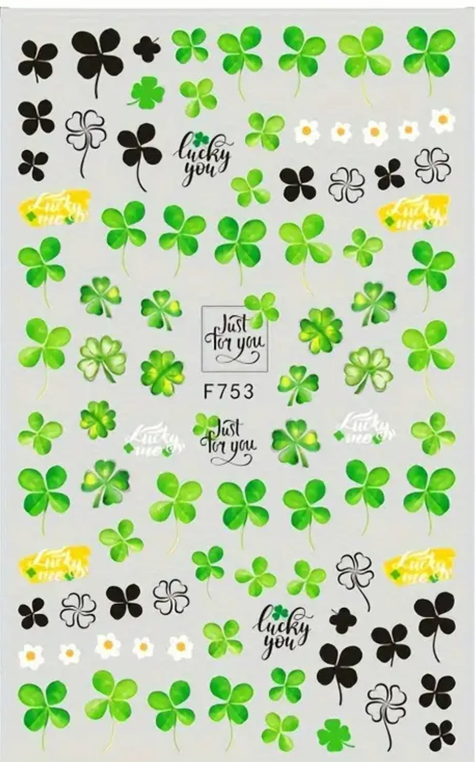 St Patrick’s Decals - 753