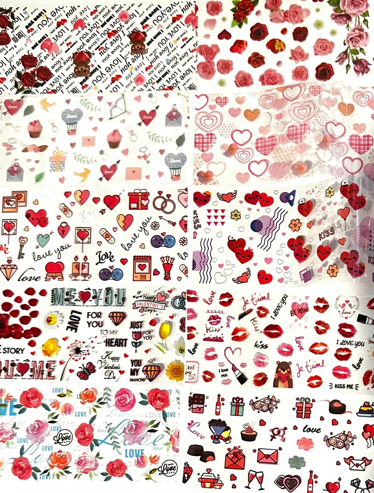 Love Day Foil Set -  10pc