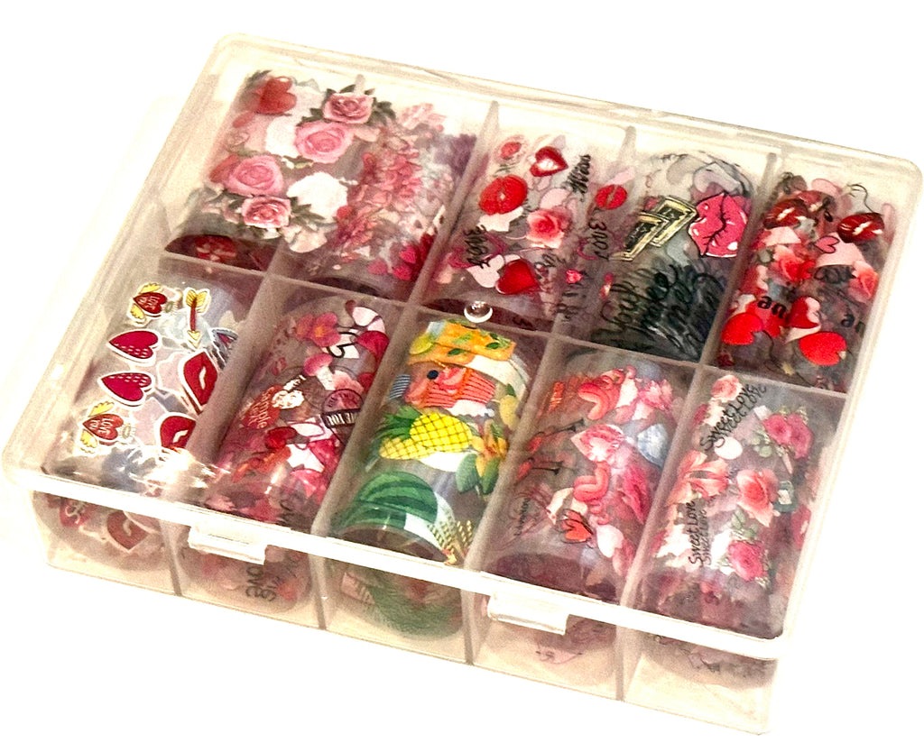 V Day Foil Set -  10pc