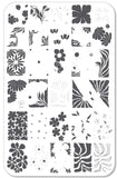 Urban Garden (CJS-365)- Clear Jelly Stamping Plate