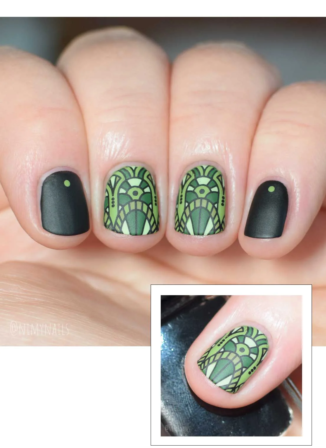 Art Deco Elements - Uber Chic Stamping Plate Main image
