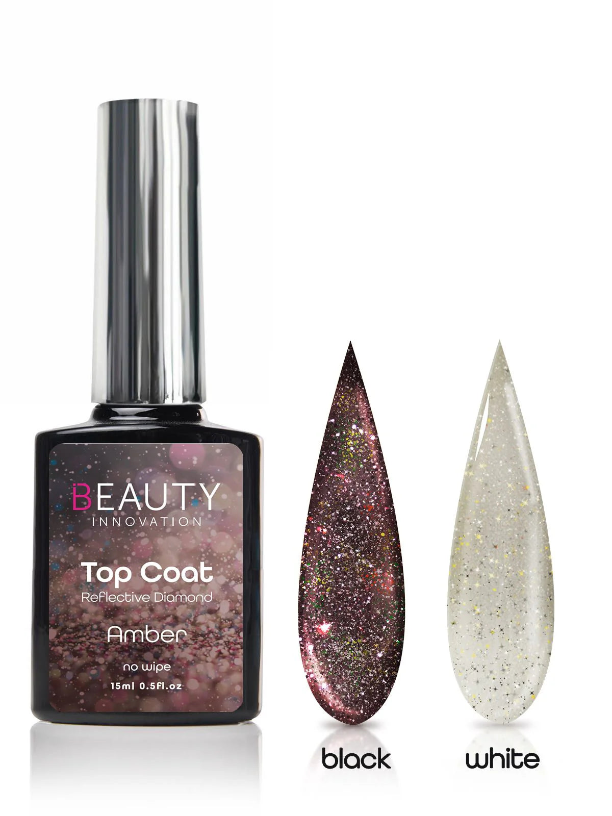 Top Coat - Diamond Reflective AMBER Main image