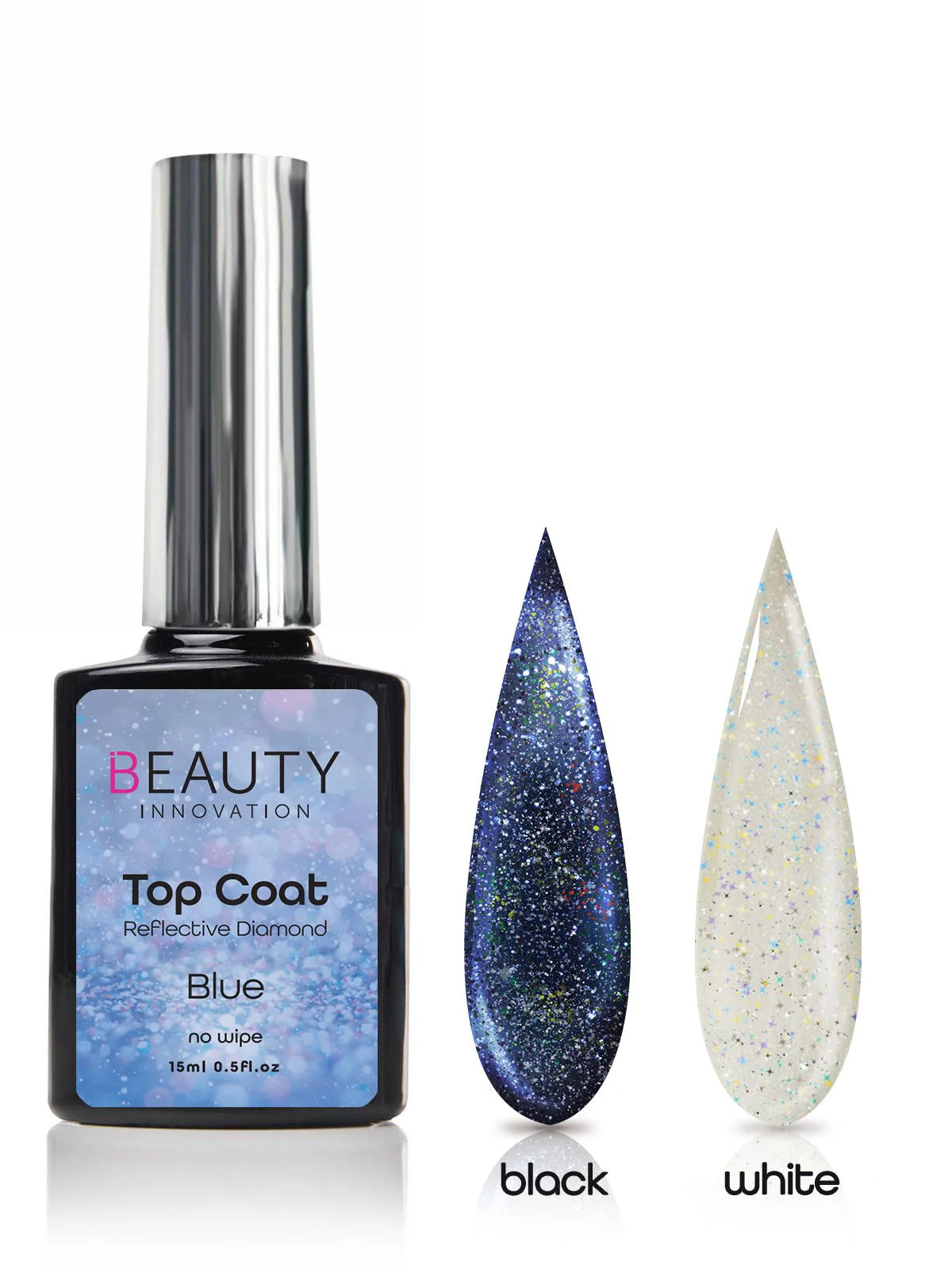 Top Coat - Diamond Reflective BLUE Main image