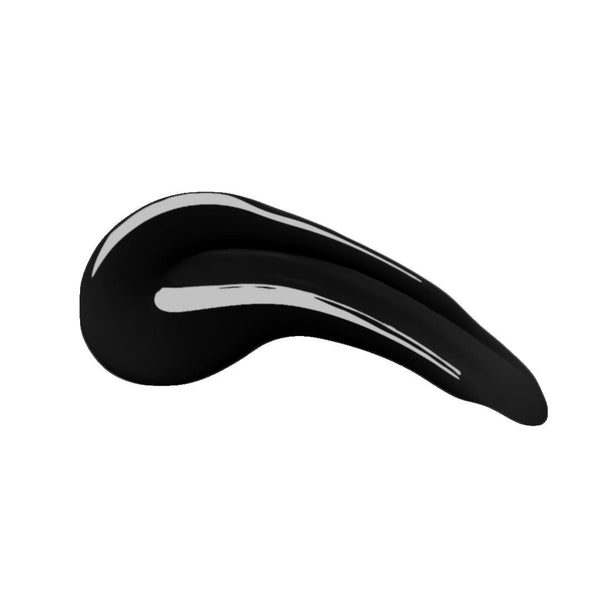 en Vogue Lac It! Black true deep black crème UV/LED gel nail polish for professional nails and extensions swatch