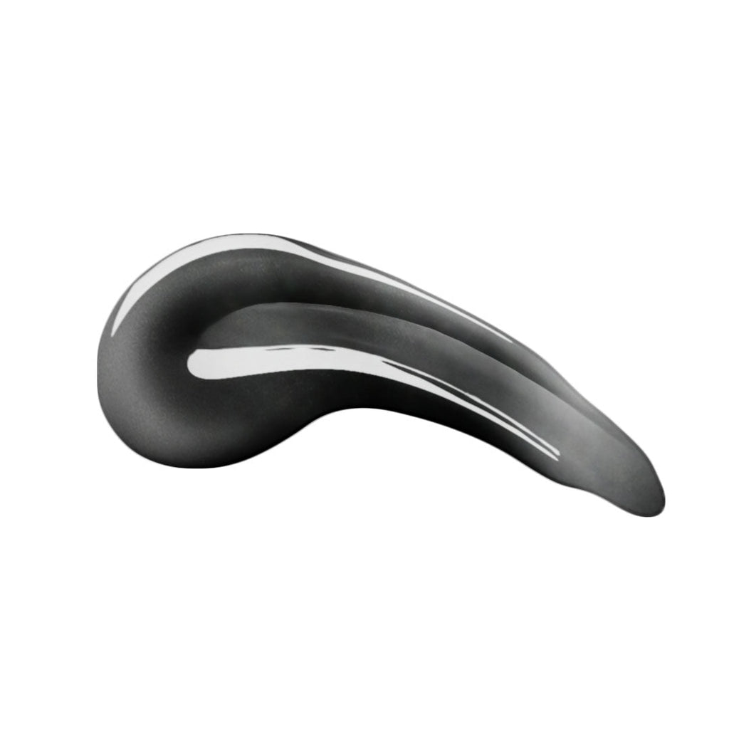 en Vogue Lac It! Black pearl dark gunmetal pearl UV/LED gel nail polish for professional nails and extensions swatch
