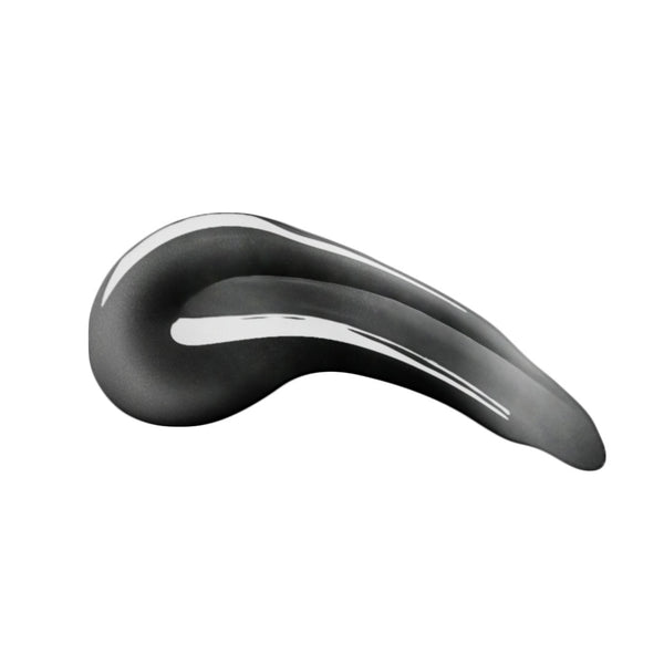 en Vogue Lac It! Black pearl dark gunmetal pearl UV/LED gel nail polish for professional nails and extensions swatch