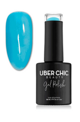 Blue Snowcone Glow In The Dark Gel Polish - Uber Chic 12ml