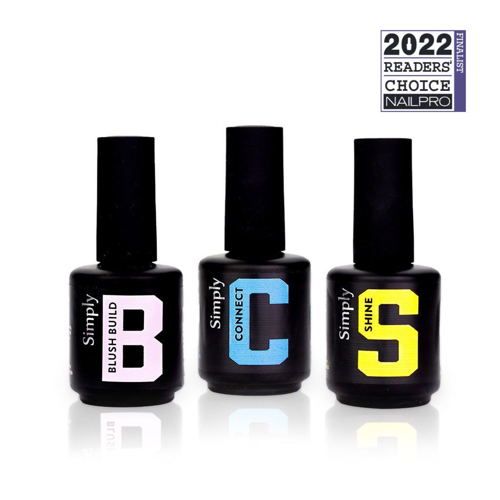 en Vogue CBS Simply Blush Starter Kit for professional manicures and extensions Main image