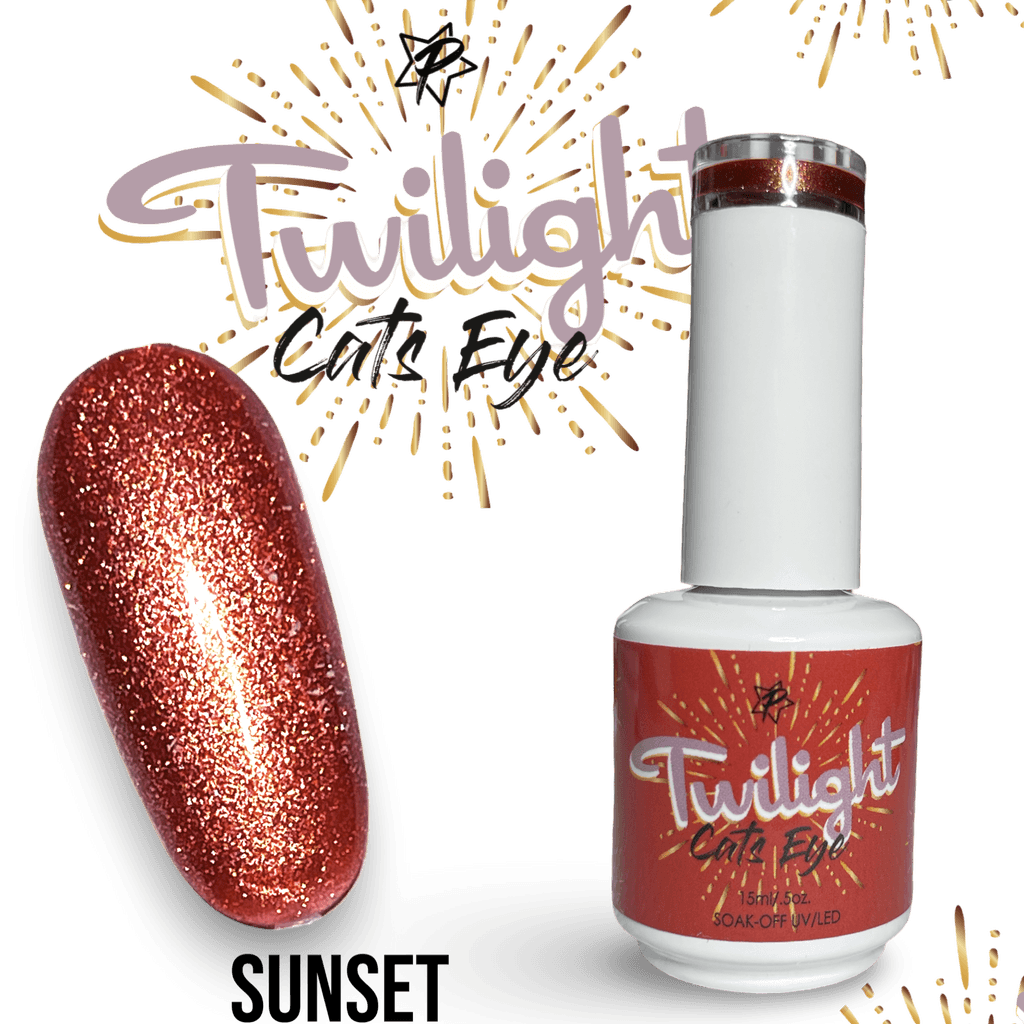 Cats Eye Gel Polish - Sunset