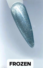 Icy Cats Eye Gel Polish - ALL 5 Colors - Frozen, Frostbite, Blizzard, Iced Ginger & Pink Powder
